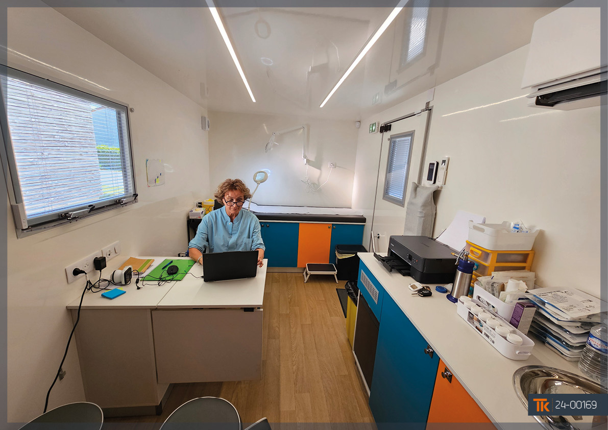 Un cabinet médical mobile spécialisé en dermatologie pour aller vers la population